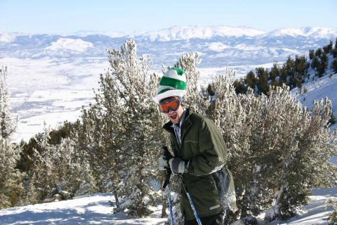 Alex Skiing