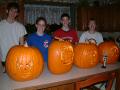 David, Lauren, Drew, and Ben with finished products.