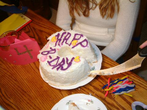 Angel food cake.