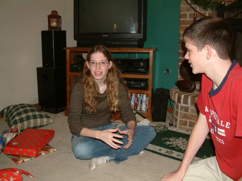 Lauren and Drew Sitting